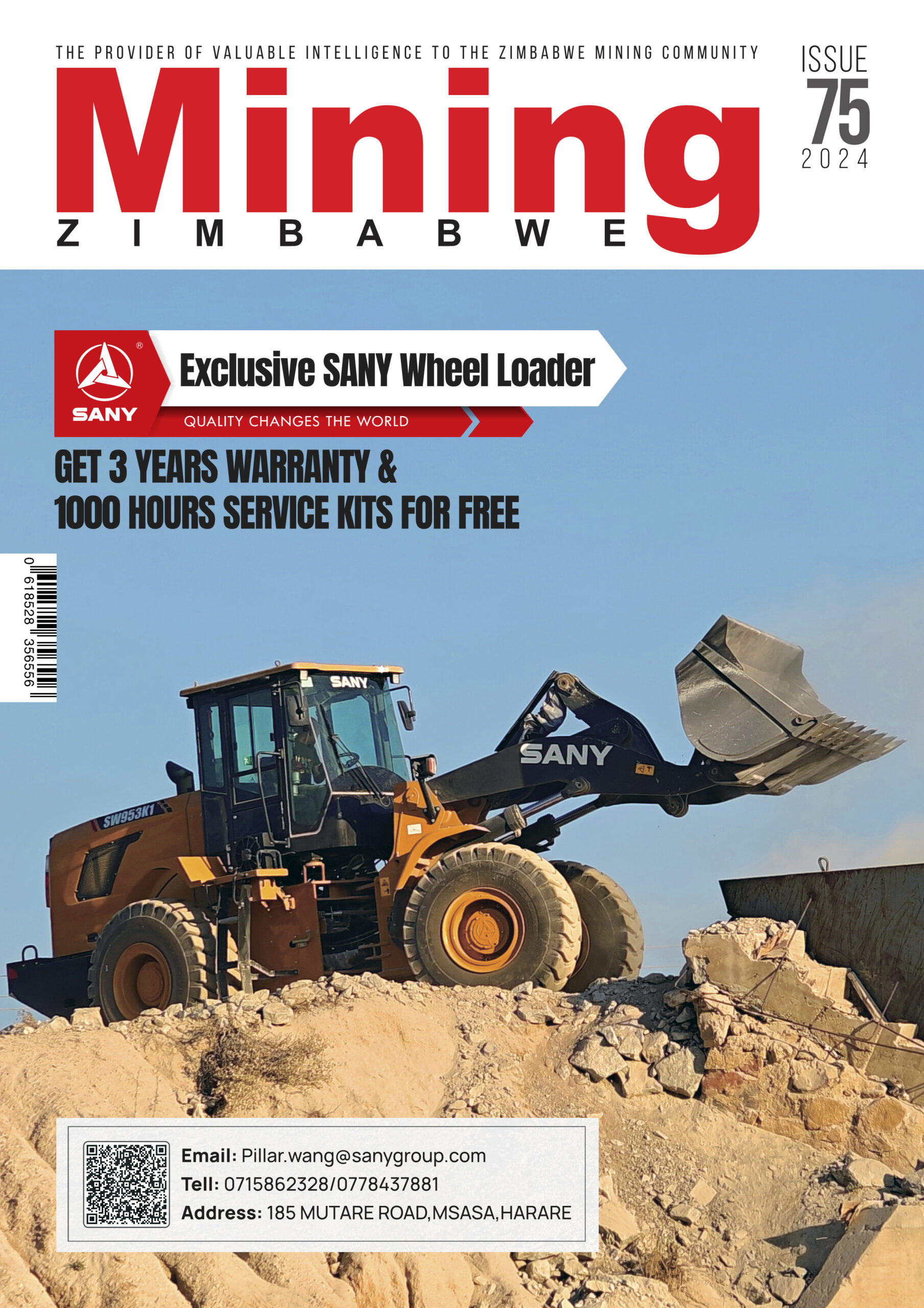 Mining Zimbabwe Magazine edition 75 Cover